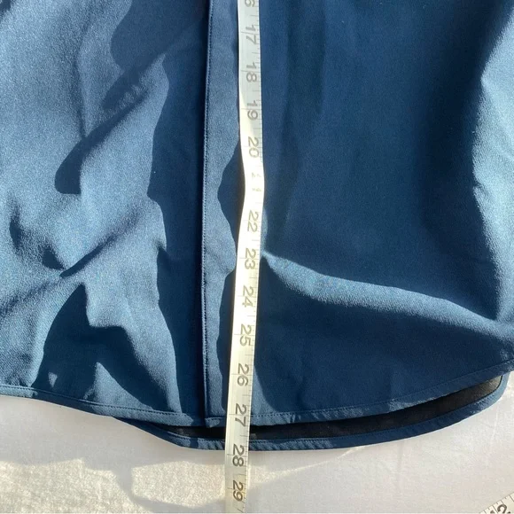 Lululemon Athletica Men’s Small 2-tone Black x Navy Shirt Jacket - Picture 6 of 9